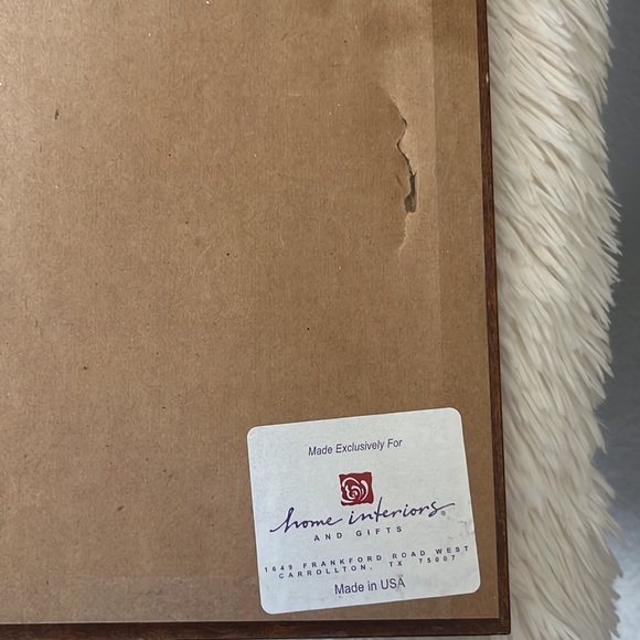 Vintage Home Interiors wall decor made in USA - Picture 3 of 5